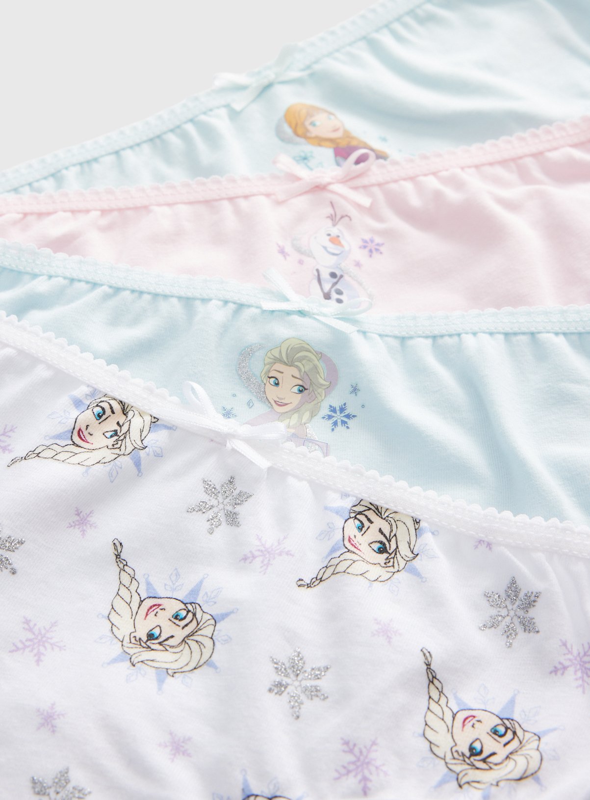 Disney Frozen Briefs 5 Pack  5-6 years - Image 2 thumbnail